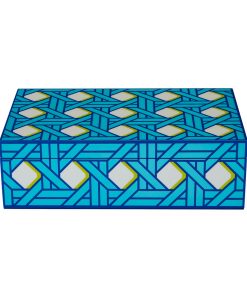 Medium Basketweave Lacquer Box