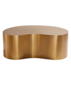 Brass Kidney Large Table