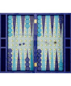 Basketweave Backgammon Set