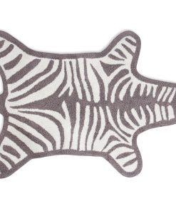 Reversible Zebra Bath Mat