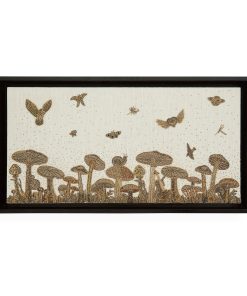 Mushroom Beaded Art