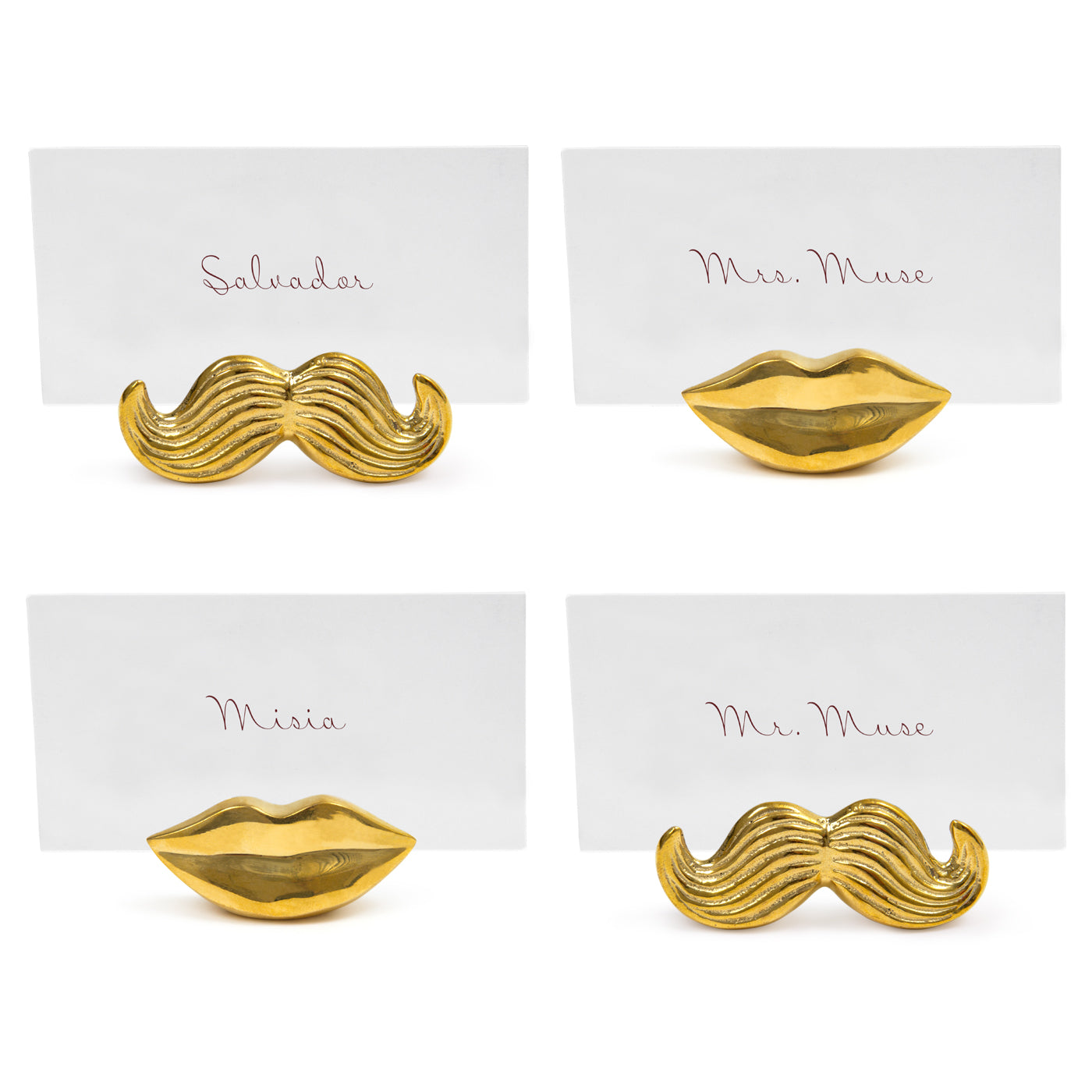 Mr. & Mrs. Muse Place Card Holder Set