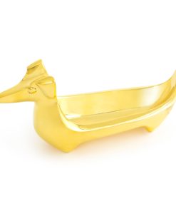 Brass Dachshund Ring Bowl