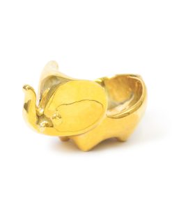 Brass Elephant Ring Bowl