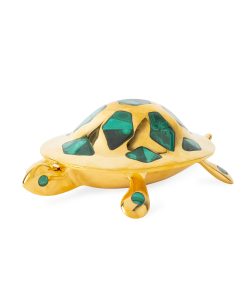 Brass Turtle Box