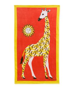 Giraffe Beach Towel