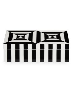 Small Op Art Lacquer Box