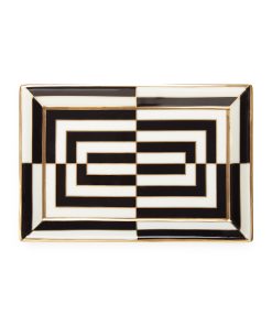 Op Art Rectangle Tray