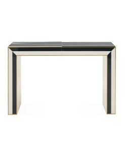 Op Art Waterfall Console