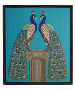 Peacock Beaded Art