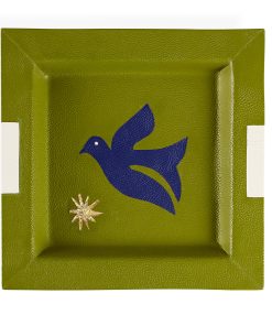 Playa Leather Bird Tray