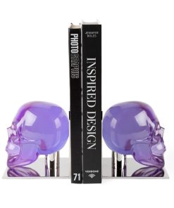Skull Bookends