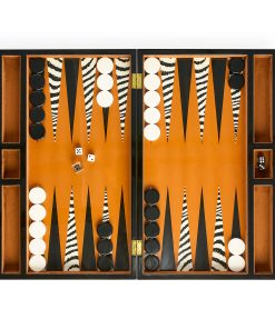 Zebra Backgammon Set